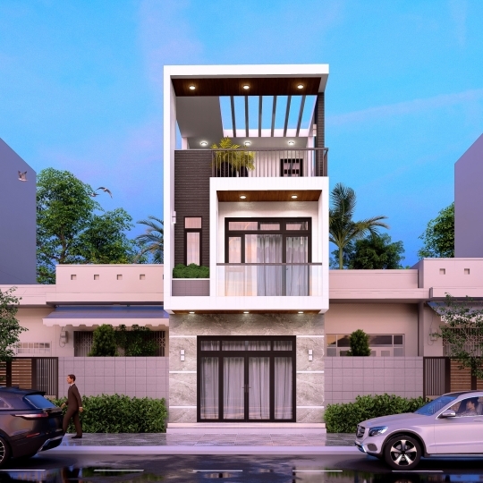 Nhà Phố Hiện Đại - 01