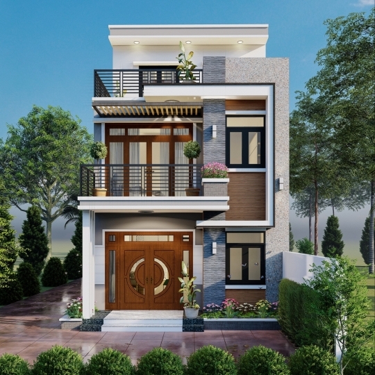 Nhà Phố Hiện Đại - 04